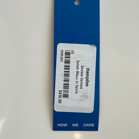 SAMSOE SAMSOE Zainab Blazer in Salute (Navy) BRAND NEW - Picture 7 of 7